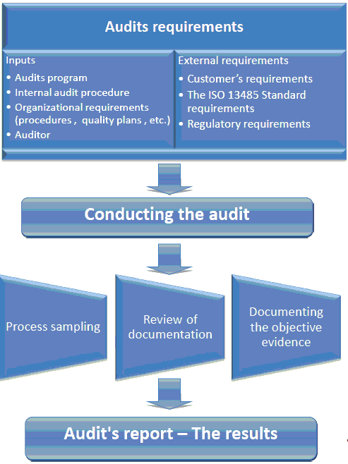 iso 9001 8.2.2 Internal audit process